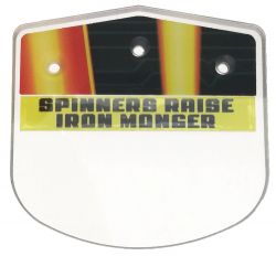 Stern Iron Man Monger Plastic Cover and Decals